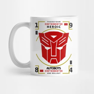 Heroic Autobots Mug